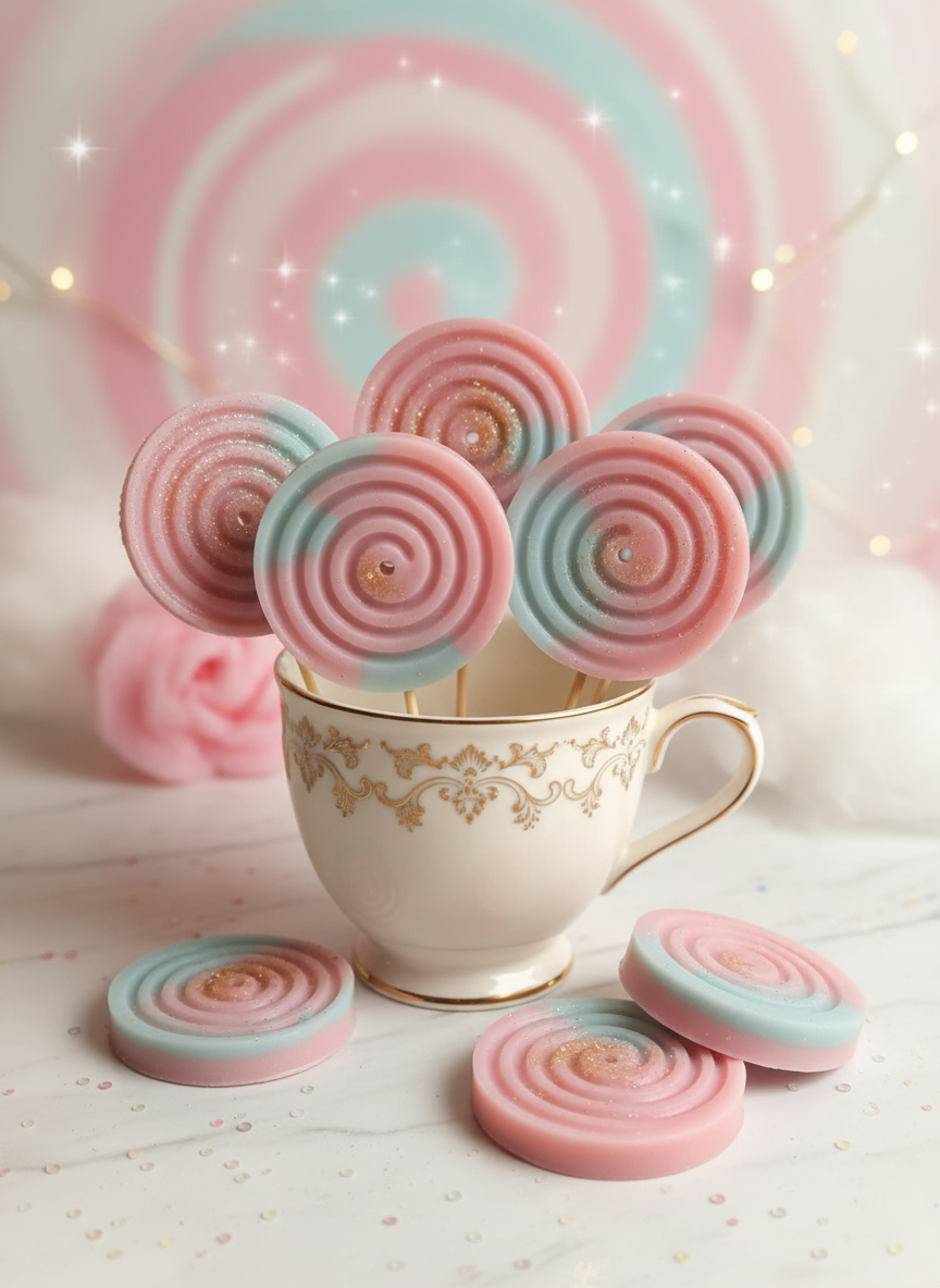 Sucettes de fondants gourmandes