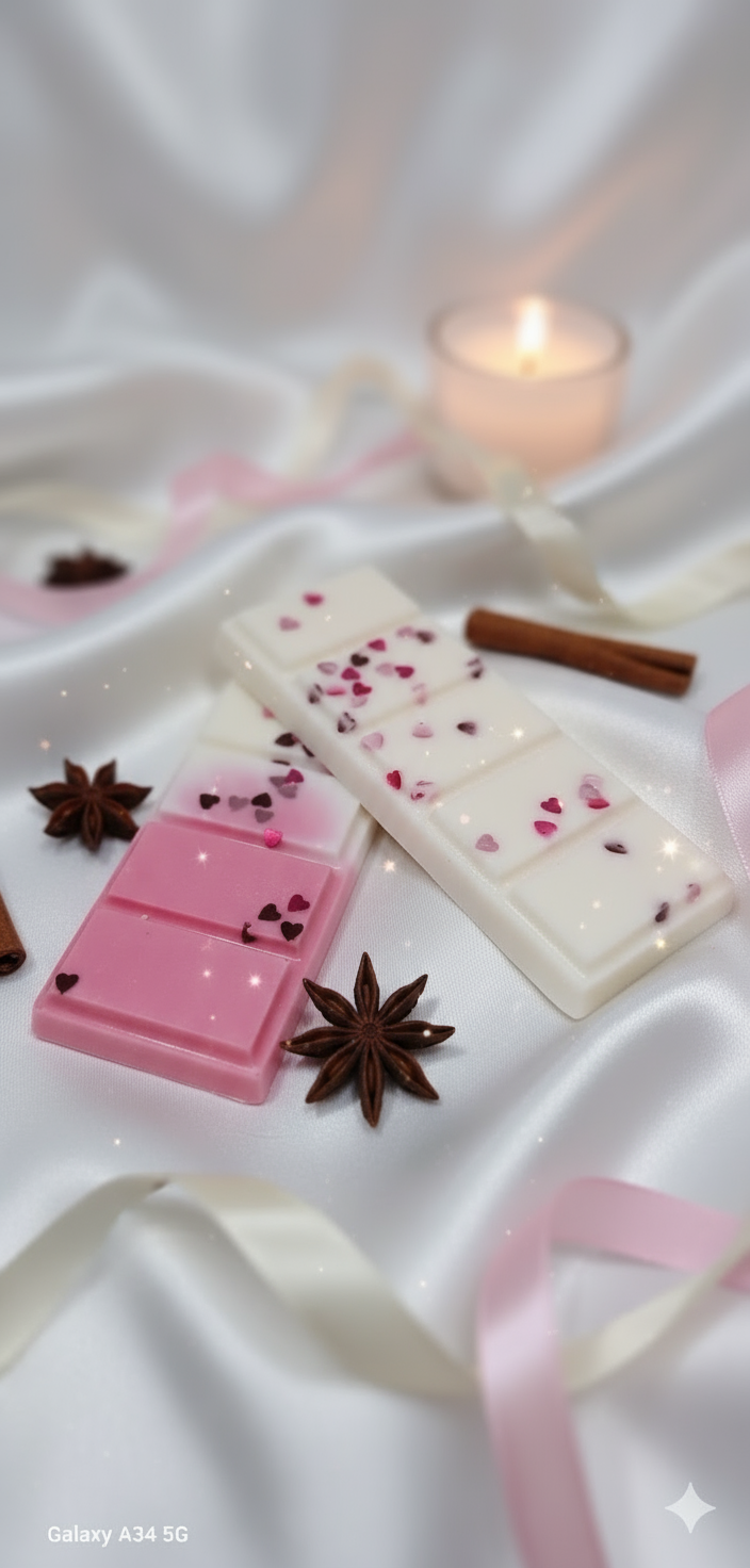 Tablettes fondantes embellies MTJ Bougie